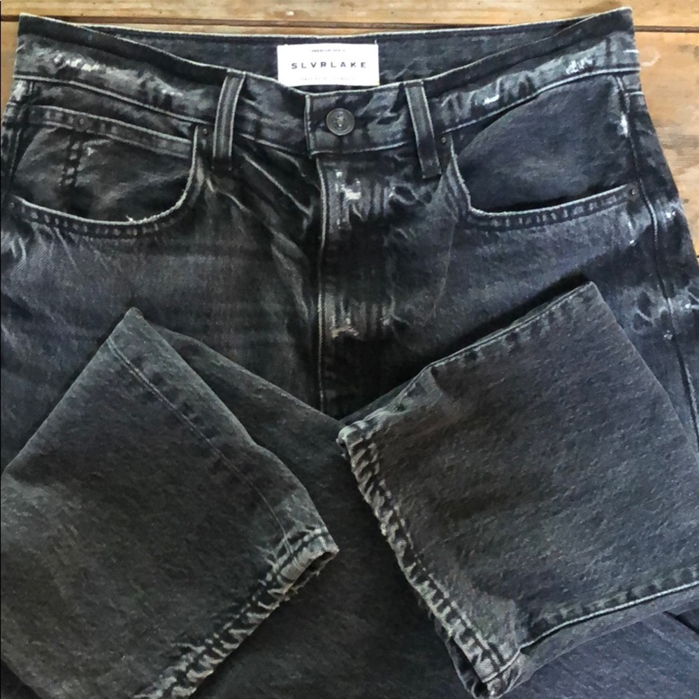 SLVRLAKE DENIM / BLACK 80'S WASH